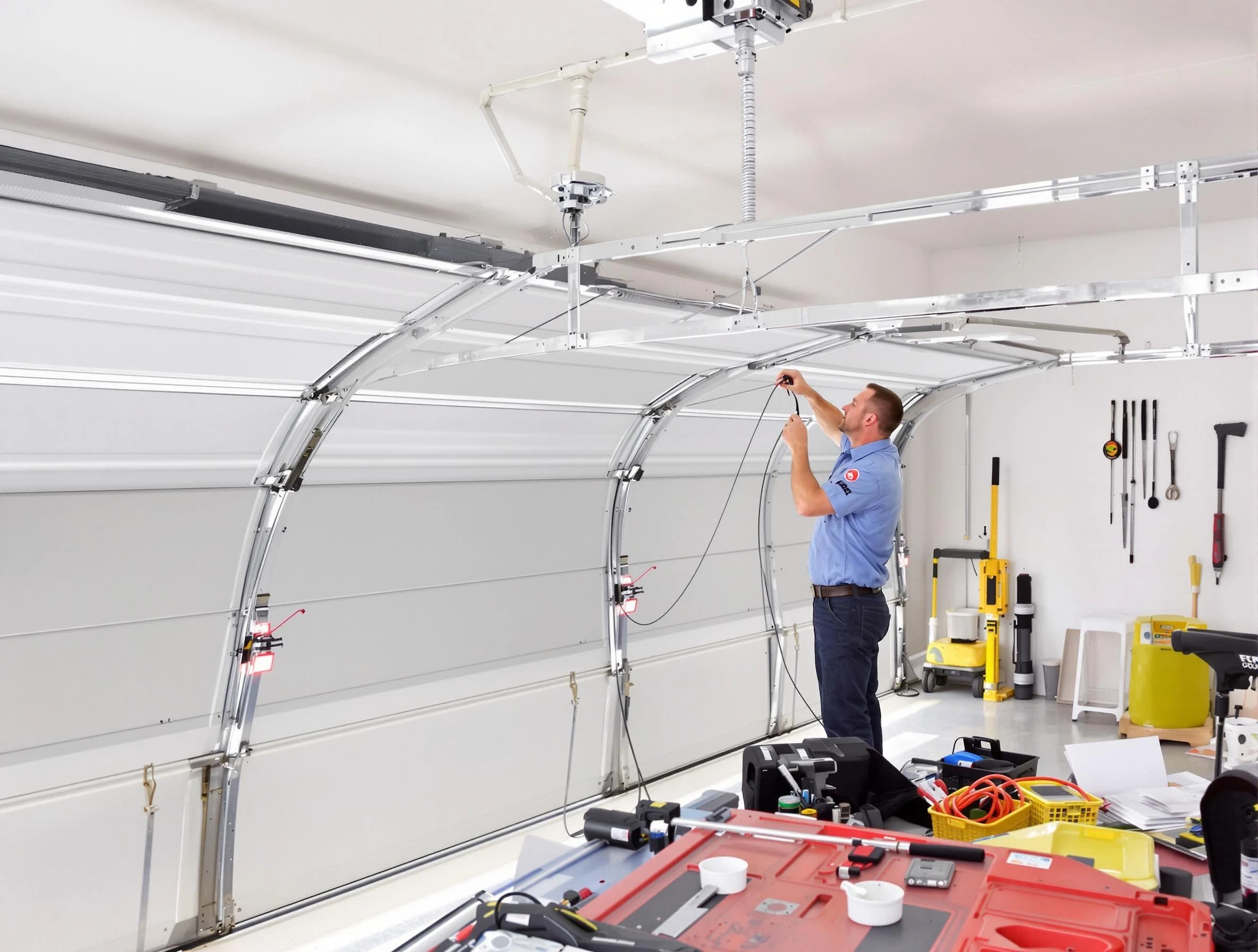Garage door cable repair service by Montrose Garage Door Repair in Montrose
