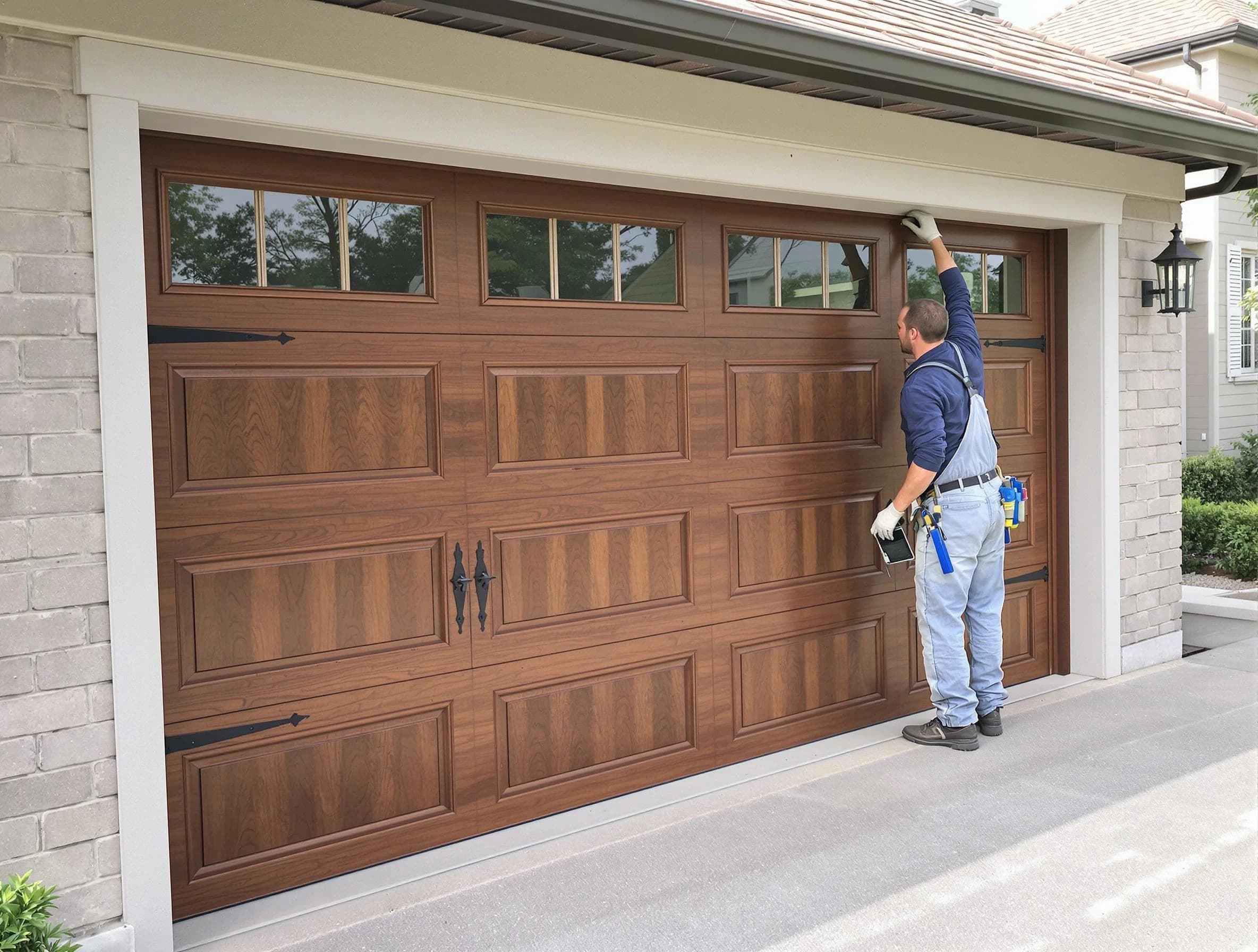 Custom garage door showcase by Montrose Garage Door Repair in Montrose