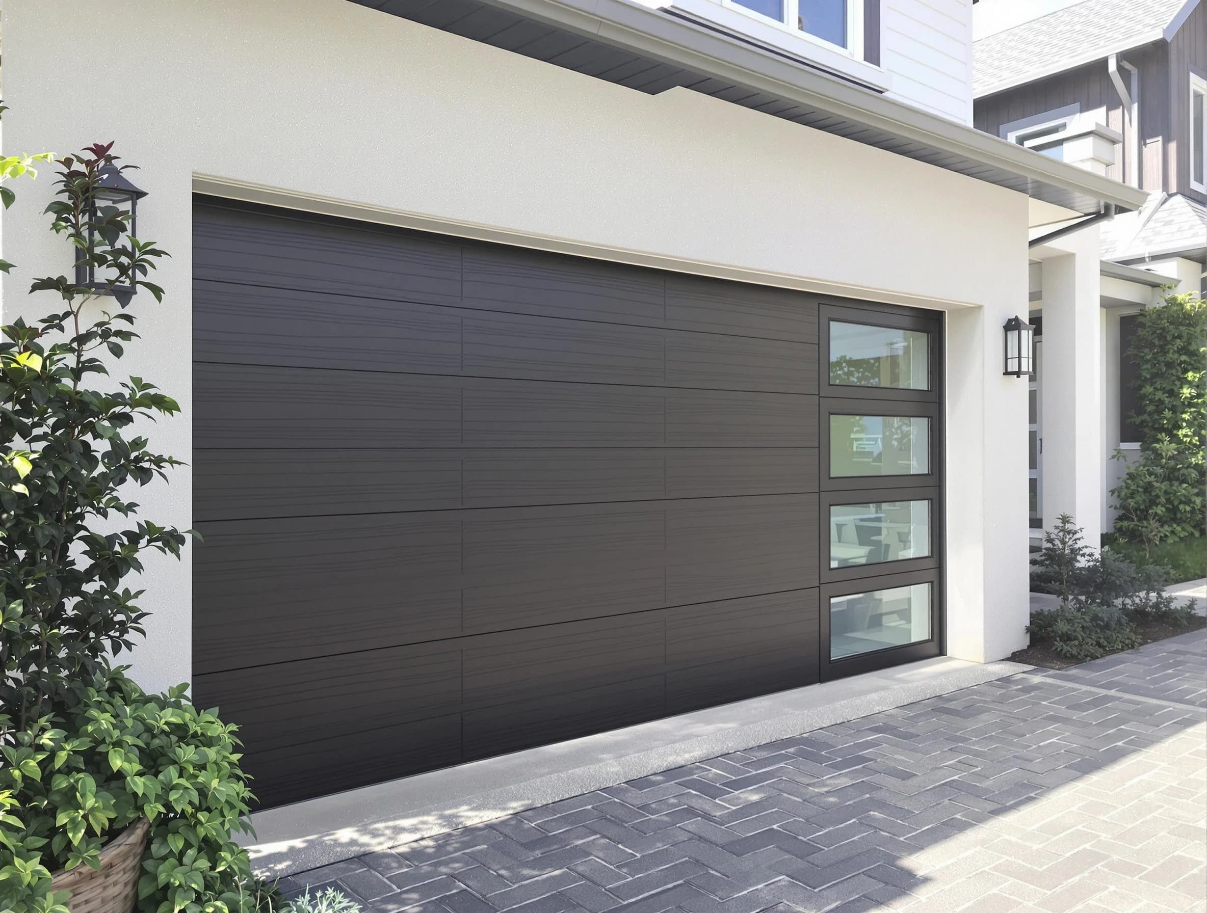Custom garage door installation by Montrose Garage Door Repair in Montrose