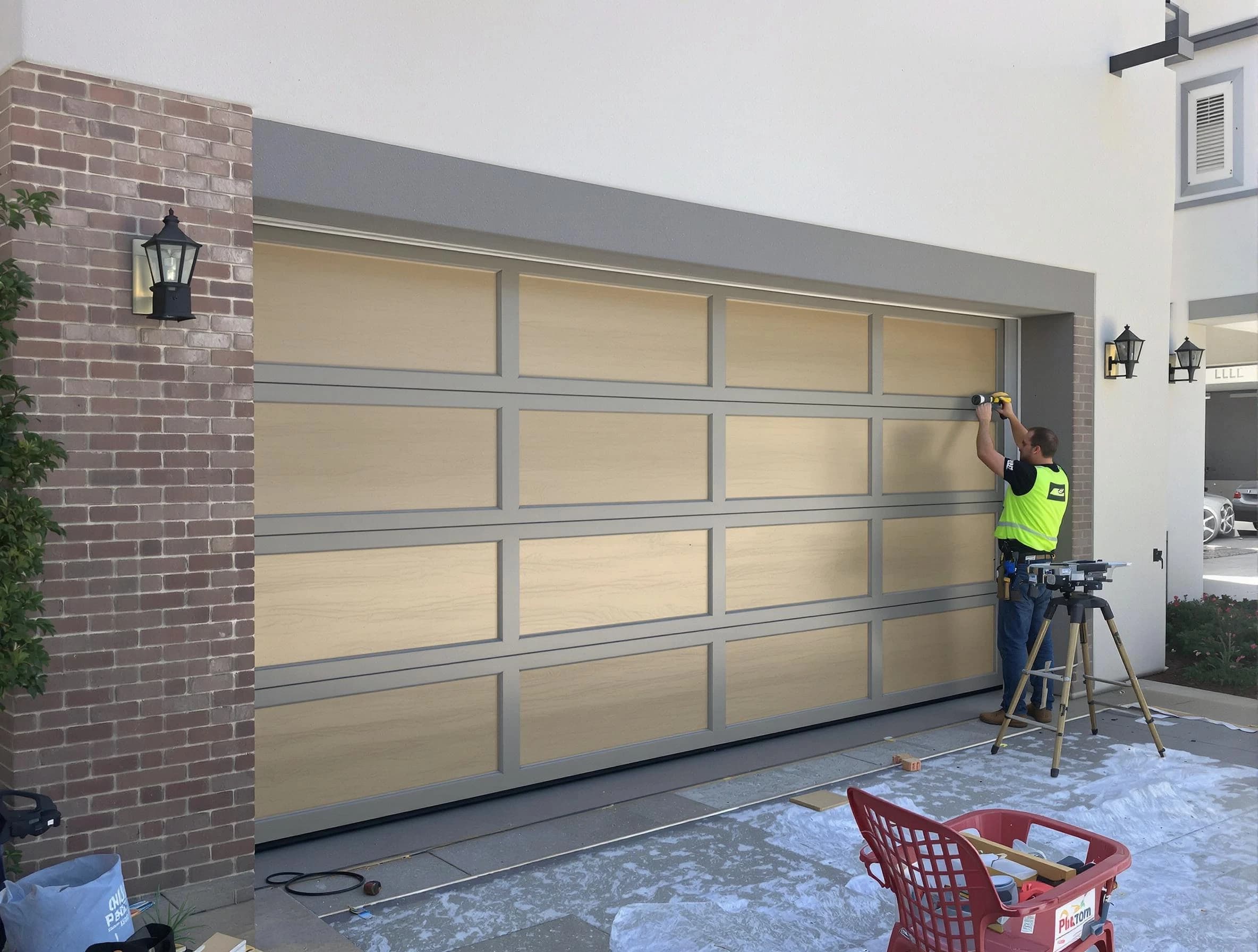 Garage door replacement service by Montrose Garage Door Repair in Montrose