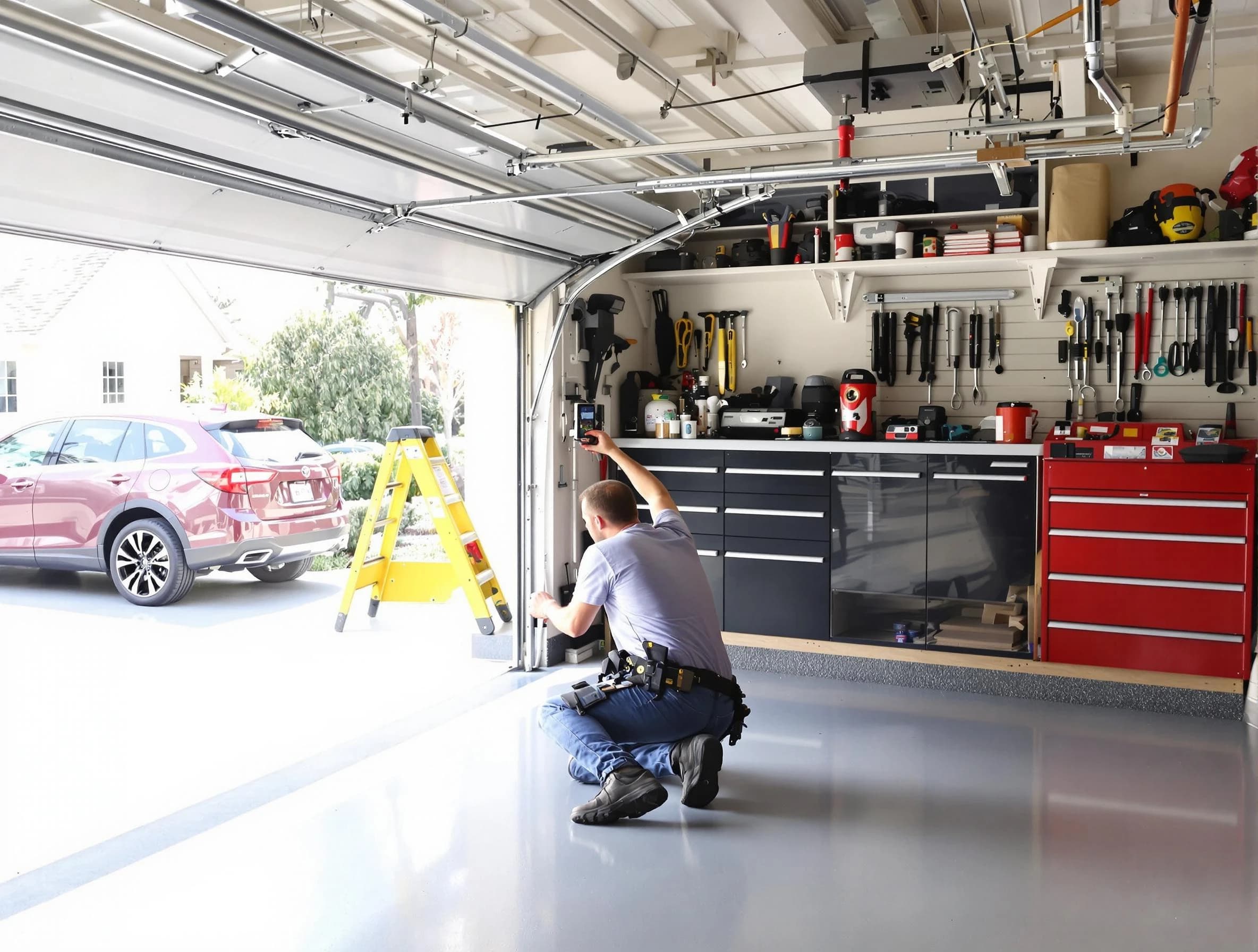 Local garage door repair service by Montrose Garage Door Repair in Montrose