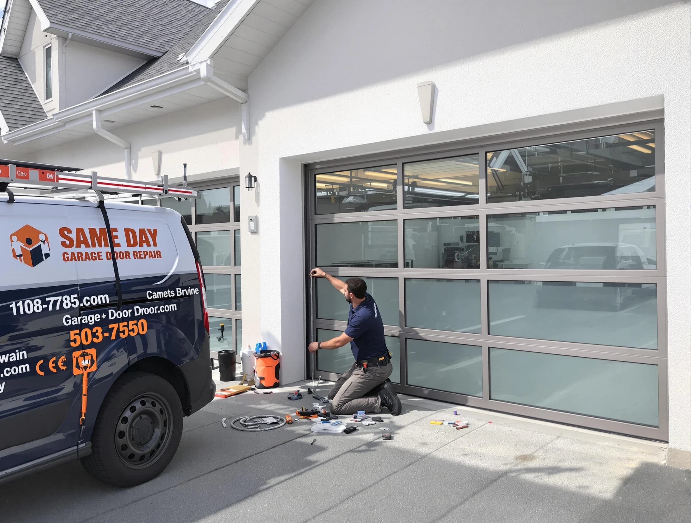 Same-day garage door repair service by Montrose Garage Door Repair in Montrose